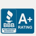 BBB Accredited Business | A+ rating